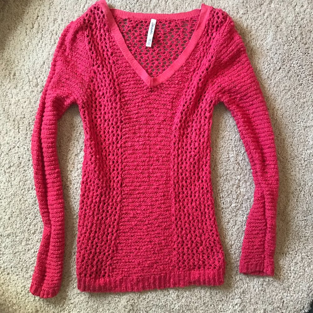 Aeropostale Coral Sweater